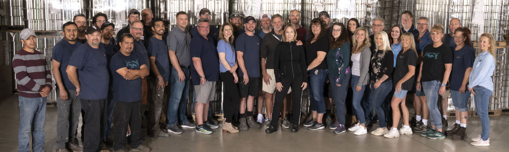 The General Finishes cabinet refinishing course staff